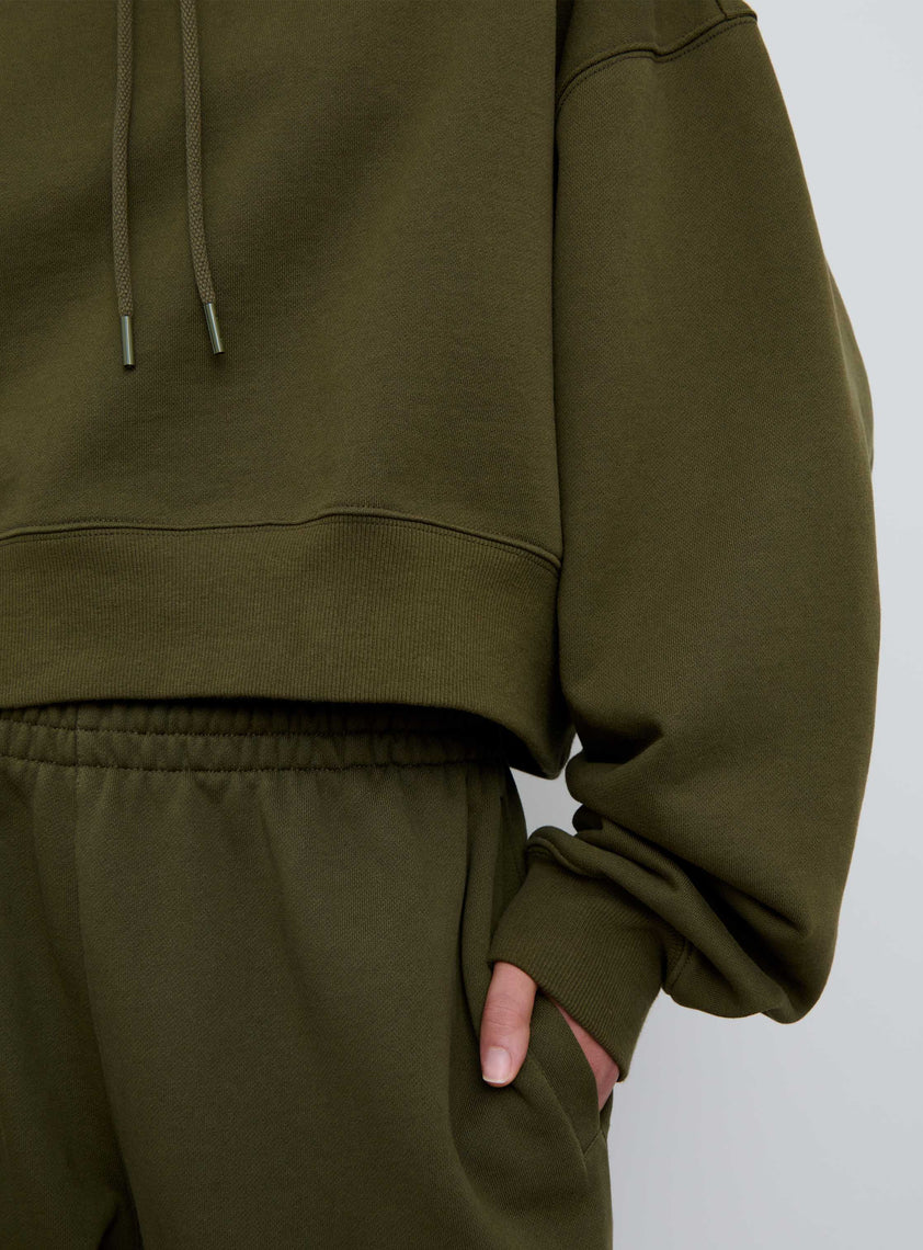 Oversize Hooded Top